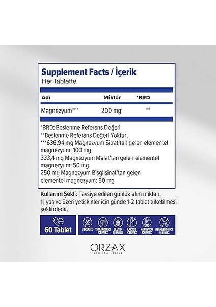 Extramag 60 Tablet fiyatları