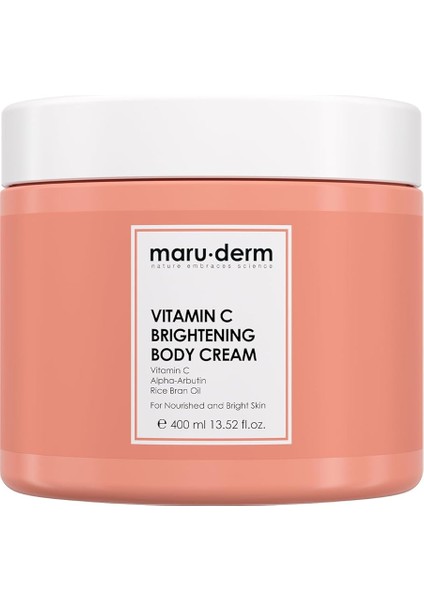 C Vitamini Aydınlatıcı Vücut Kremi 400 ml