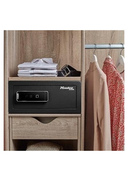 Lock LX110BEURHRO Biyometrik Kasa Parmak Izli, Siyah, 19,5 x 43 x 37 cm modelleri