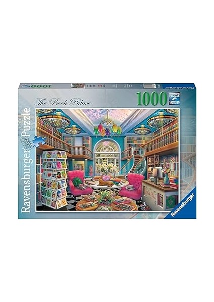 135681 16959 The Book Palace Yapboz 1000 Parça Yetişkinler ve 12 Yaşından Büyük Çocuklar Için, Siyah fiyatları