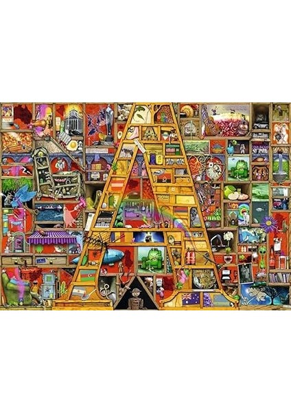 1000P Puzzle C Thompson Alfabe A, Yapboz fiyatları