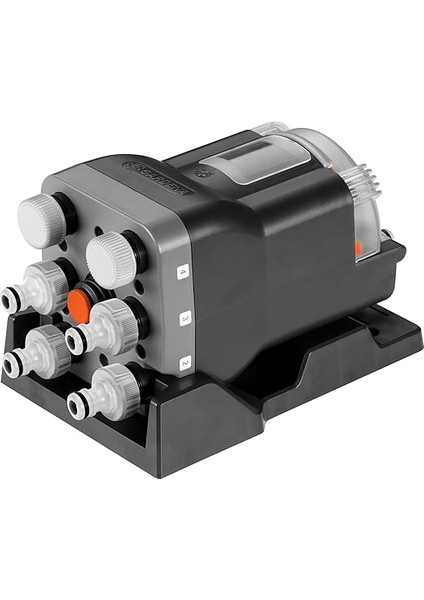 Otomatik Su Dağıtıcı: 6 Yollu Dağıtıcı, Kolay Kullanım, Yer Tasarrufu Sağlar, Esnek Kullanılabilir, Düşük Su Basıncı Için De Ideal, Dişli 3/4 Inç Dış Dişli (1197-20) Siyah fırsatları