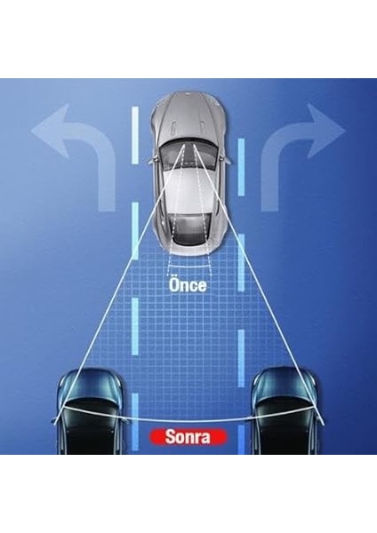 Mobile 30X9 cm Ultra Geniş Araç Içi Geniş Açılı Araç Dikiz Aynası, Kavisli, Genişletilmiş Açılı Ayna fırsatları