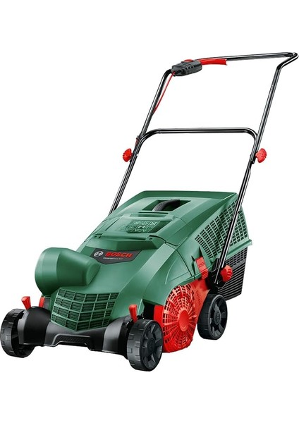 Elektrikli Çim Havalandırma Makinesi Universalrake 900 (900 W, 32 cm Çalışma Genişliği, 50 L Toplama Kutusu Kapasitesi, Karton Pakette)