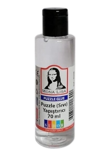 6 Adet Monalisa Puzzle Sıvı Yapıştırıcı 70 ml Nontoxic EN71 modelleri