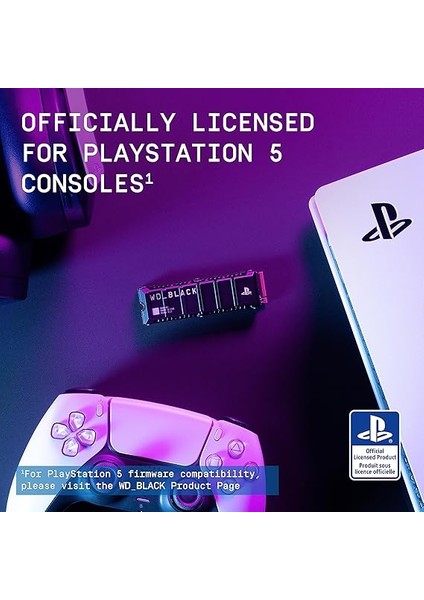 1tb SN850P 4tb Nvme M.2 SSD Ps5 Konsolları Için Resmi Lisanslı Depolama Genişletmesi, 7300MB/S'YE Kadar, Soğutucu ile - WDBBYV0010BNC-WRSN fiyatları