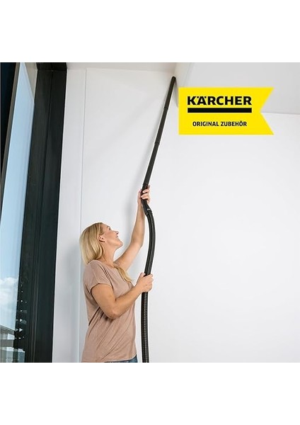 Orijinal Uzatma Borusu 0,5 M (Nw 35 Mm) Ulaşılması Zor Yerler Için, Örn. Yüksek Tavanlar, Derin Işık Şaftları Vs. – Tüm Çok Amaçlı Elektrikli Süpürgeler Için Uygundur (Wd 1 Compact modelleri