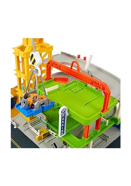 Aksiyon Sürücüleri™ Muhteşem Inşaat™ Oyun Seti Sesli ve Işıklı Matchbox™ Aksiyon Sürücüleri™ Inşaat Oyun Seti, 1 Iş Makinesi HPD63 modelleri