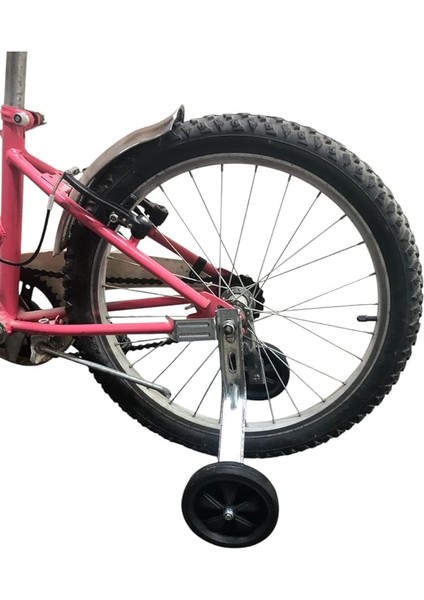 Bisiklet Yan Denge Tekeri Kalın Demirli 16 ve 20 Jant Bisiklet Yan Tekeri