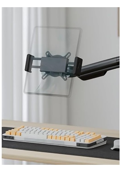 ve Akıllı Telefon Uyumlu Vesa Destekli Tutucu Parça | 4.7” – 15” Cihazlarla Uyumlu Siyah fiyatları