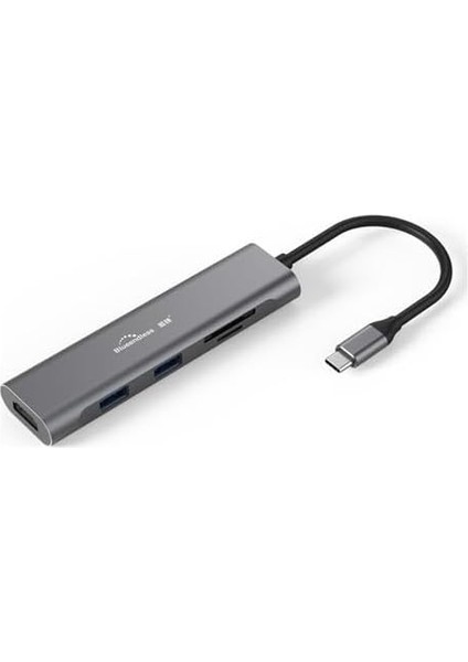 Tkz Blueendless Type C To 2*usb 3.0/1 Sd/ 1 Tf / 1 Hdmı Çevirici Macbook Pro