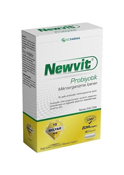 Farma Newvit Probiyotik 30 Kapsül modelleri