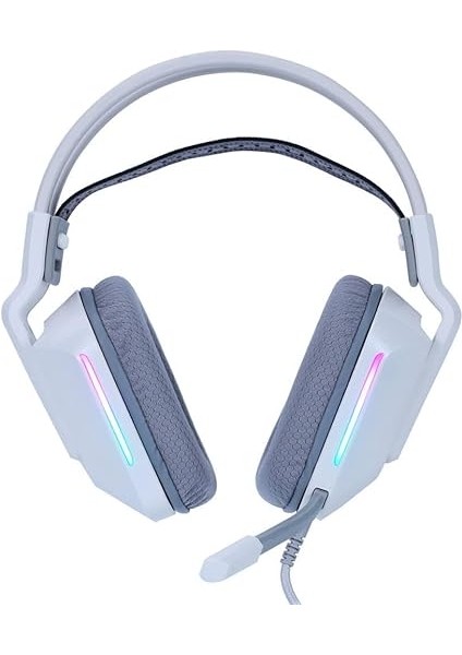 Battle Rgb 7.1 USB Gaming Mikrofonlu Oyuncu Kulaklığı Beyaz indirimleri