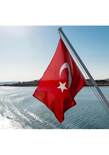 Türk Bayrağı (70X105CM) - Nefes Alabilir 125GR Rashel Kumaş, Çift Dikişli, Sağlam Kulplu, Uv ve Solmaya Karşı Dayanıklı, Iç/dış Mekan Kullanımı (70X105CM) fırsatları