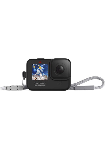 Kılıf + Taşıma Bandı Siyah (Hero9/ HERO10/HERO11 Black) - Resmi Gopro Aksesuarı, ADSST-001 fırsatları