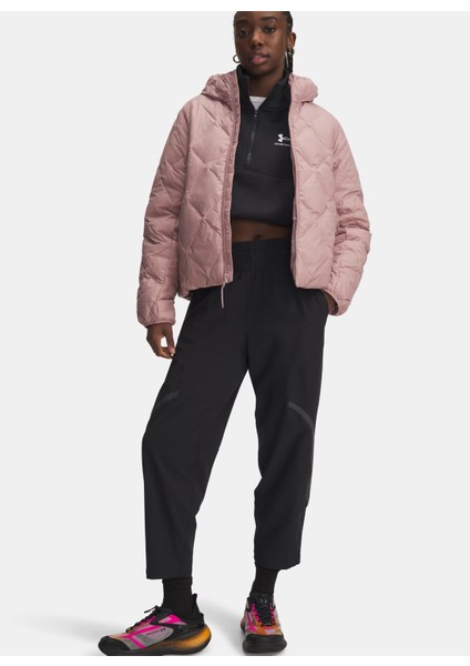 6008818-673-LEGEND Down Jacket Pembe Normal Kadın Spor Mont modelleri