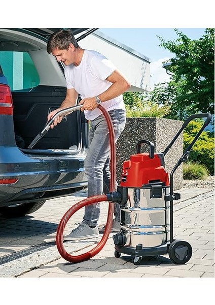 Akülü Islak/kuru Süpürge Te-Vc 36/30 Li S-Solo Power X-Change (36V, Eco/boost Modu, 30 L Paslanmaz Çelik Hazne, Üfleme Bağlantısı, 2,5 M Dayanıklı Hortum Dahil, Akü Dahil Değildir) - 2347140 fırsatları