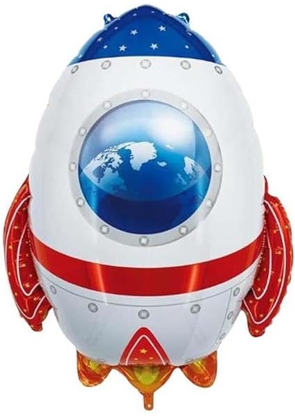 Gitti Uzay Konsepti 1 Yaş Doğum Günü Parti Kutlama Seti; Astronot, Ufo ve Uzay Gemisi Folyo Balon Set indirimleri