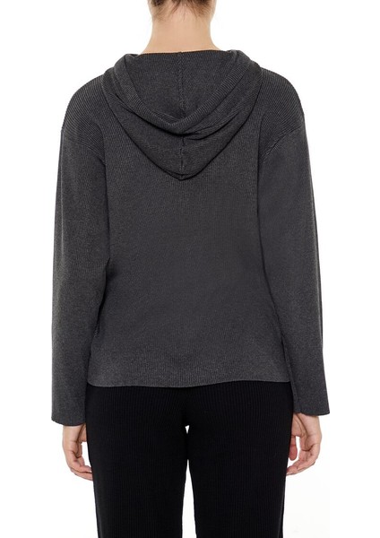 Örgü Kapüşonlu Sweatshirt modelleri