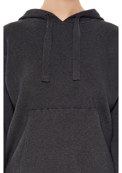 Örgü Kapüşonlu Sweatshirt indirimleri