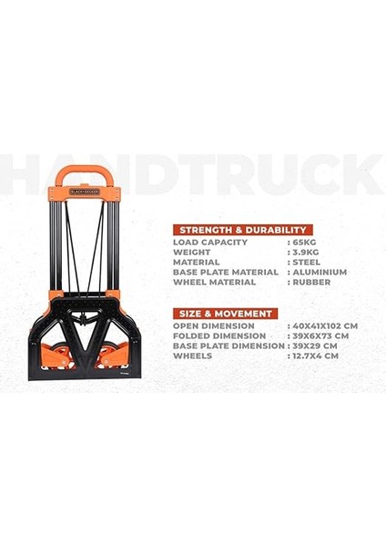 BH200 65KG Katlanır El Arabası modelleri