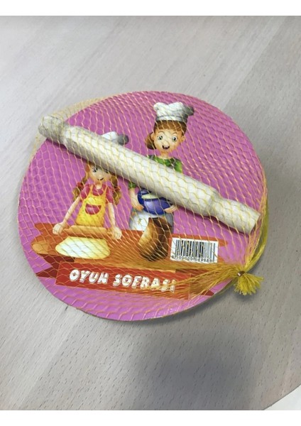 Çocuklar Için Oyun Seti, Hamur Açma ve Merdaneli Eğitici Mutfak Oyuncağı