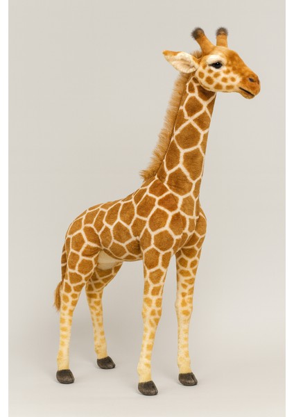 Dev Boy Premium Peluş Zürafa 175 cm Gerçekçi Tasarım, Yumuşacık Dev Oyuncak