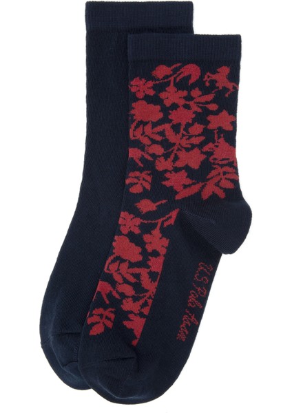 Kadın Bordo Çorap 50317980-VR014