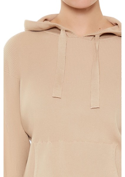 Örgü Kapüşonlu Sweatshirt indirimleri