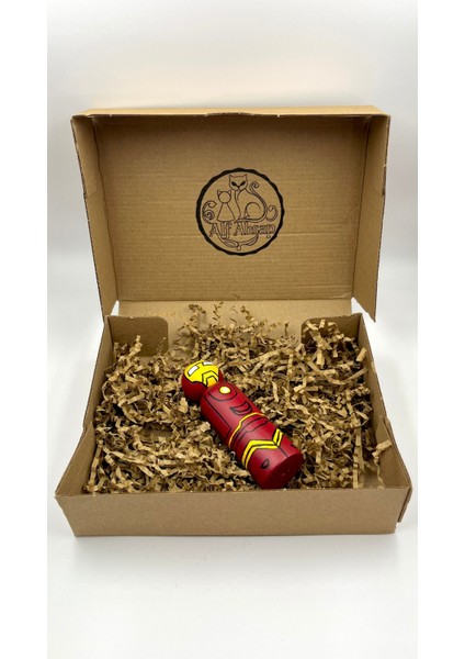 El Yapımı 11 cm Iron Man Ahşap Figür, Koleksiyon ve Dekor Için Ideal Seçenek indirimleri