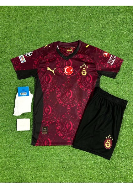 Gâl.àtâ.sar.ây 2025/26 Yeni Sezon Leroy Sane Deplasman Çocuk Forması 4'lü Set fırsatları