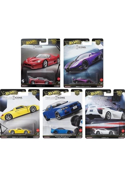 Premium Car Culture Timeless Icons 5li Set
