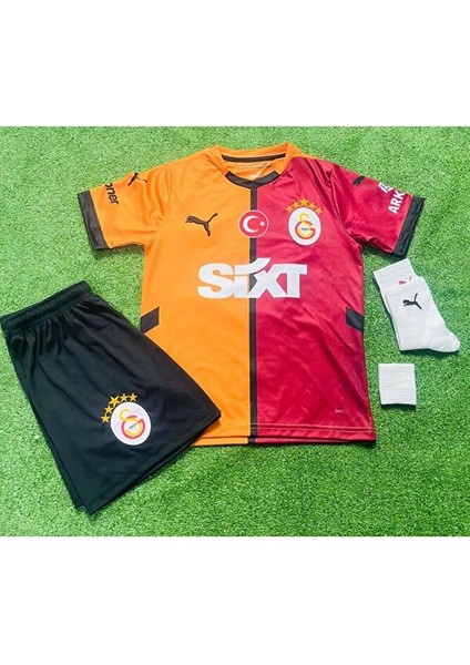 Galatasaray Isimsiz 5 Yıldızlı Yeni Sezon 2025.2026 Parçalı 4lü Set Forması