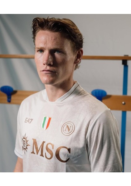 Napoli 2025/26 Yeni Sezon Isimsiz Deplasman Forması (Whitegold) modelleri