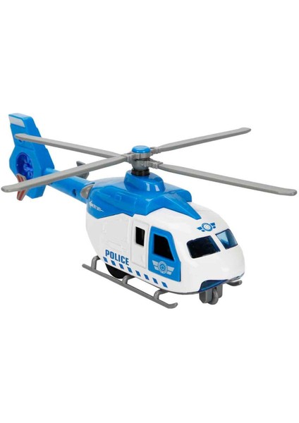 Maxx Wheels Sesli Işıklı Çek Bırak Die Cast Helikopter – Metal Gövde fırsatları
