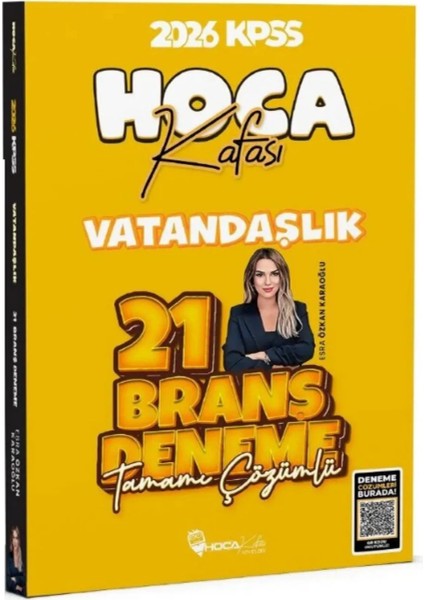 2026 Kpss Vatandaşlığın Doktrini Soru Bankası ve Vatandaşlık 21 Branş Deneme + Kpss Deneme Hediyeli modelleri