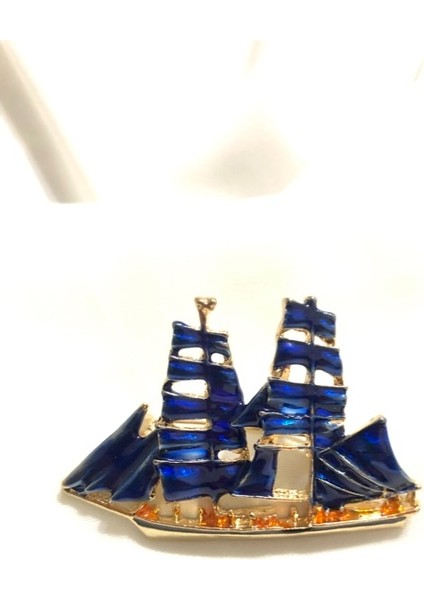 Yelkenli Broş - Denizci Broş fiyatları