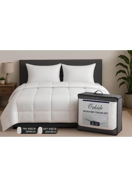Çift Kişilik Mikrofiber Yorgan Seti Orkide Home Collection fırsatları