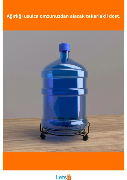 Tekerlekli Dayanıklı Damacana ve Tüp Taşıma Altlığı fiyatları