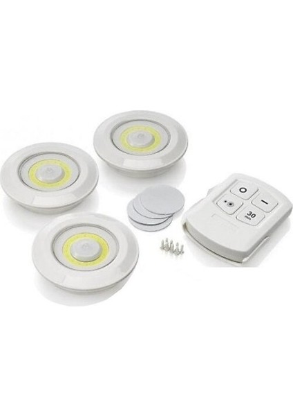 Kumandalı Lamba Seti 3 Adet modelleri