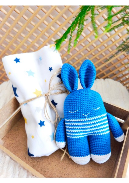 Müslin Battaniye ve Amigurumi Uyku Arkadaşı Seti fiyatları