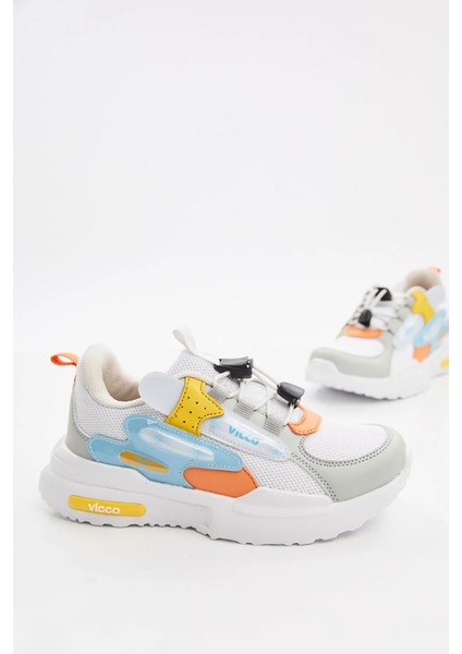 Cecelia Basic Erkek Genç Beyaz Spor Ayakkabı fırsatları