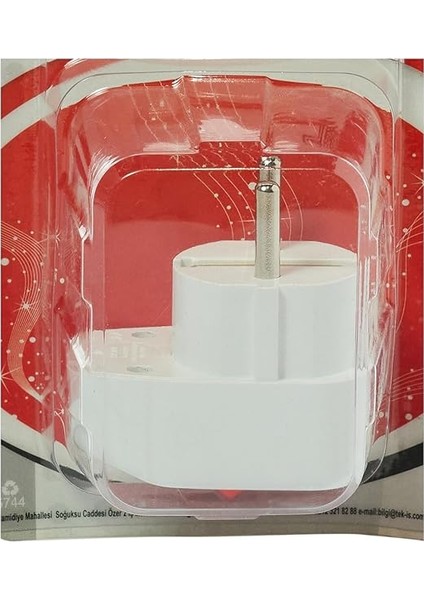 524098 Fişs Erkek Topraklı Anahtarlı, Beyaz modelleri