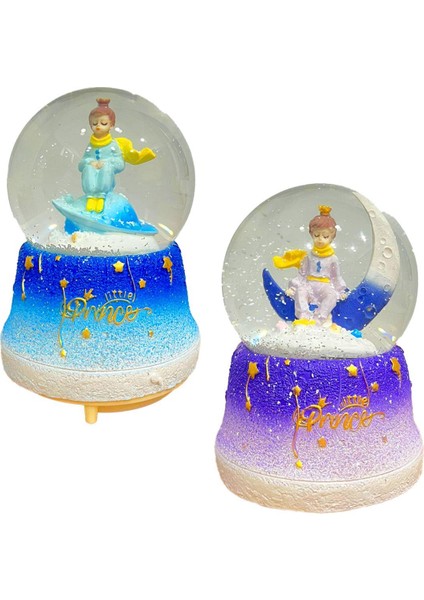 Kar Küresi Küçük Prens F539 Kar Atan Motorlu Pilli Sesli Işıklı