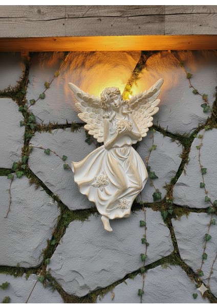 Aura Melek Duvar Apligi 2 Li Set