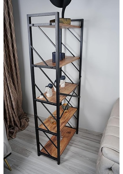 Furniture Metal Kasa Kitaplık (Atlantik Çam) fırsatları