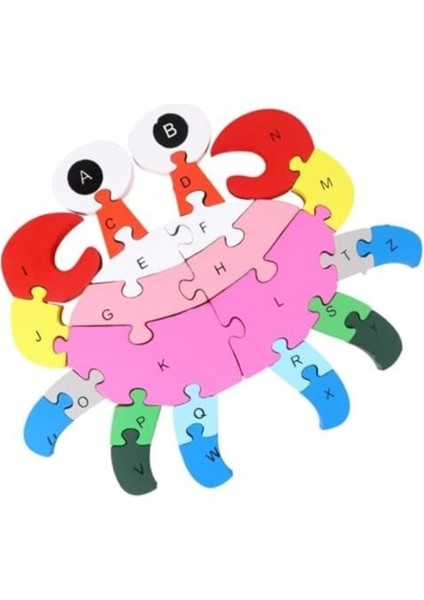 Renkli Ahşap Taşıma Oyuncakları Çocuklar Için Eğlenceli Bulmaca Seti