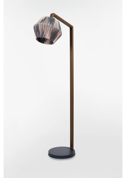 Dekoratif Ipli Metal Ayaklı Lambader fiyatları