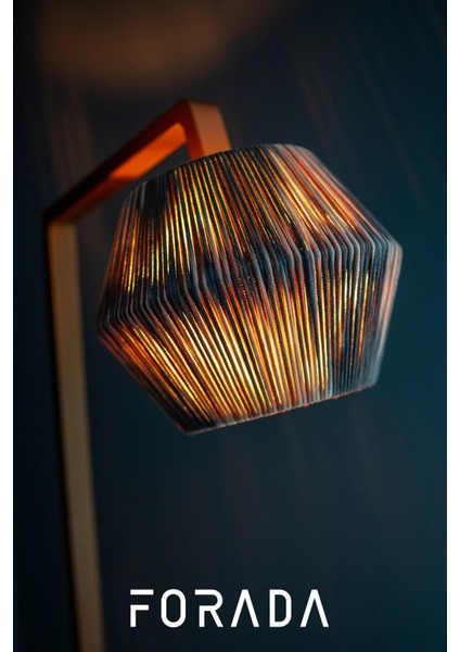 Dekoratif Ipli Metal Ayaklı Lambader modelleri