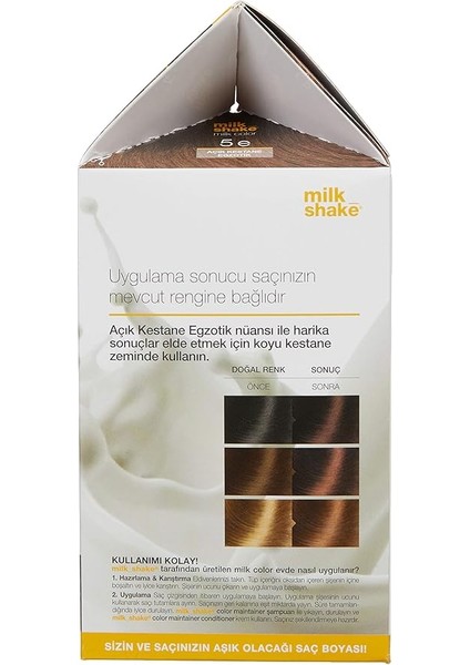 Shake Milk Color Eko Kit Saç Boyası 5e (0.5 G) modelleri